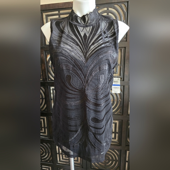 INC International Concepts Tops - I.N.C. Embroidered Sleeveless Blouse